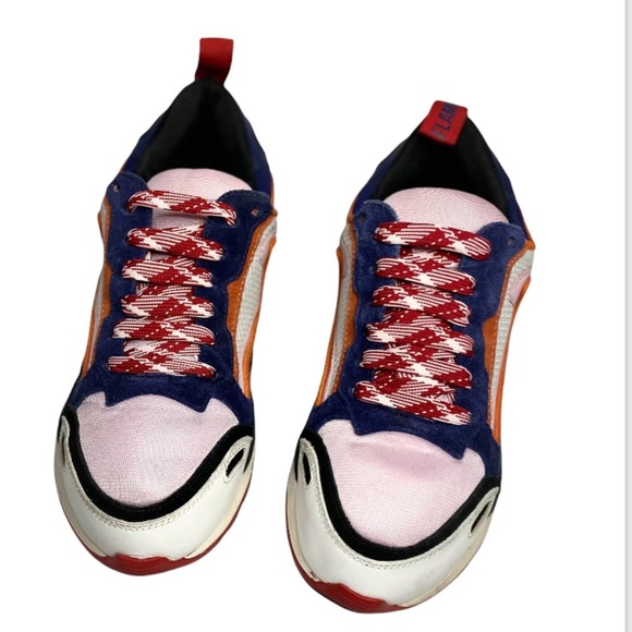 SANDRO Paris Trainers Flame Sole Sneakers Size 6.5 - Picture 5 of 13